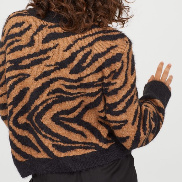 H&M Zebra Print Sweater - Picture 2 of 9